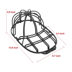 Plastowa siatka do prania czapek z daszkiem