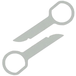 Klíče pro demontáž autorádia - 2 ks (APT)
