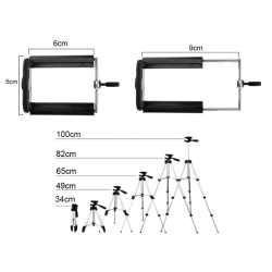 Univerzální stativ s ovládáním na dálku 4v1 - 100 cm maximální výška 