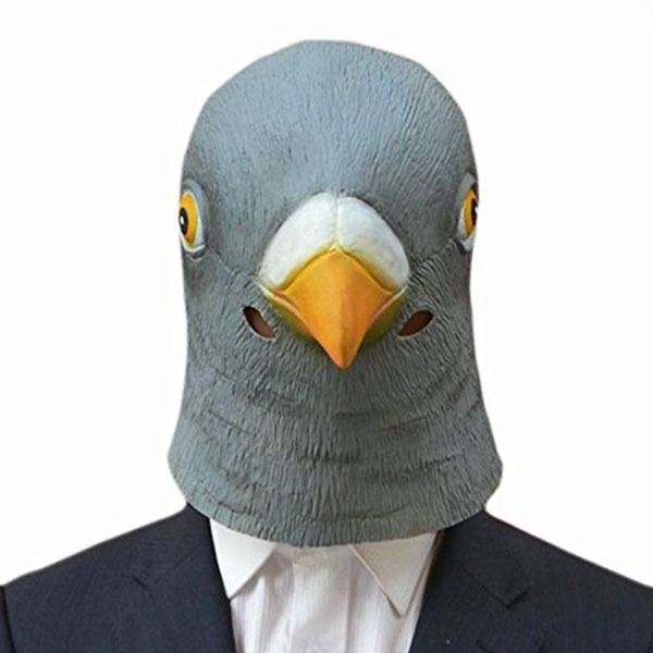 Maska - hlava holuba