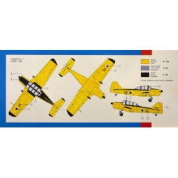 SMĚR Model letadlo Fokker S11 Inst 1:40 (stavebnice letadla)