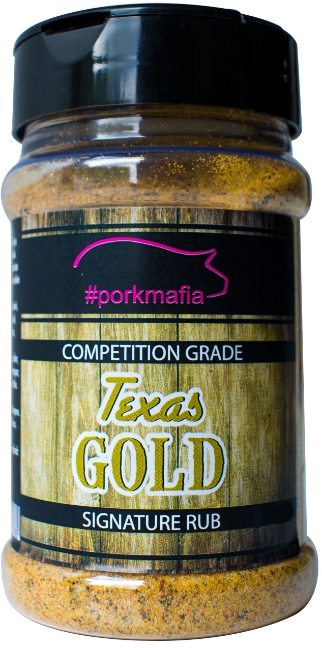 Grilovací koření Porkmafia Texas GOLD, 240 g