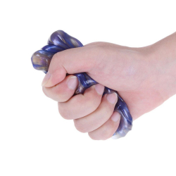 Galaxy Slime plastelína ve tvaru dinosauřího vejce
