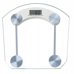 Digitální osobní váha skleněná LCD 180kg