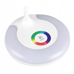 Stolní dotyková RGB LED lampa s flexibilním ramenem barevná (kulatý profil)
