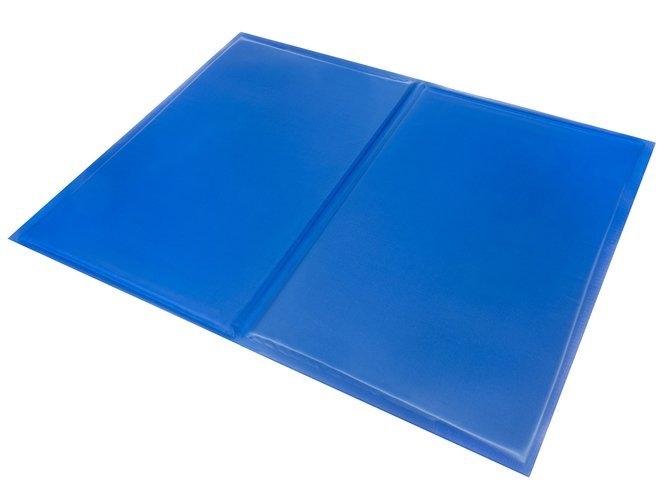 Chladící podložka pro zvířata modrá 50x40 cm
