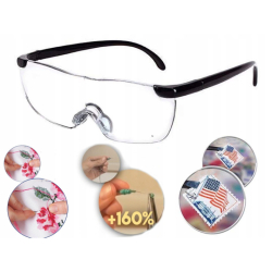 Homelife okulary powiększające ZOOM 1,6x do czytania i pracy