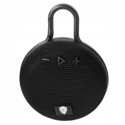 Bezprzewodowy głośnik Bluetooth z klipsem - czarny