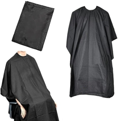 Kadeřnický plášť černý - Pelerína 140 cm