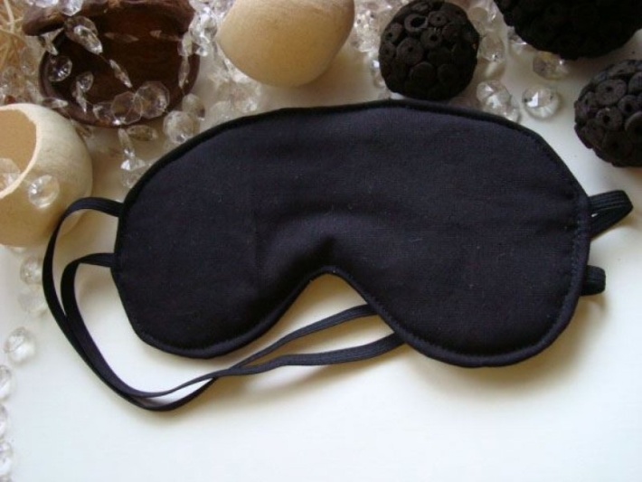 Verk 15874 3D maska na spaní černá