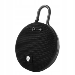 Bezprzewodowy głośnik Bluetooth z klipsem - czarny