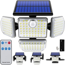 Solární lampa 181 LED s venkovním panelem Izoxis