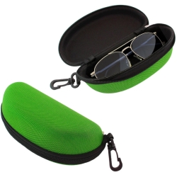 Tvrdé pouzdro na brýle zelené - 17 cm x 8 cm x 6 cm