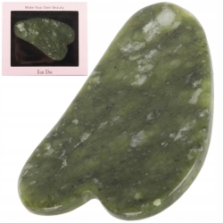 Masážní kámen z nefritu - 7 x 4,5 cm