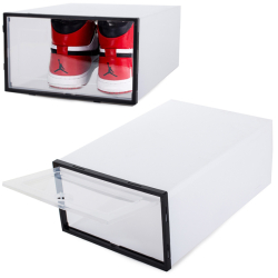 Ochranný úložný box na obuv - bílý