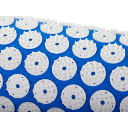 Zdravotní akupresurní polštář 38 x 14 x 10 cm - modrý