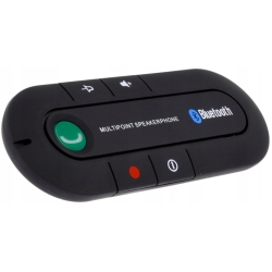 Bluetooth handsfree do auta V3.0 - černý
