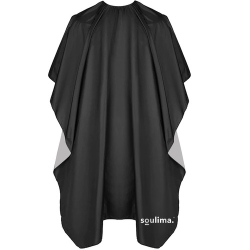 Kadeřnický plášť 140 x 100 cm - pelerína černá