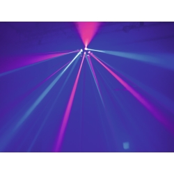 Eurolite LED Zig Zag 6x 3W RGBAW-UV, paprskový efekt