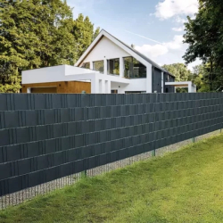 Pevná páska na plot - 19 cm x 260 cm (černá)