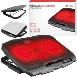Podkładka chłodząca na laptop NCP-066 - czarna