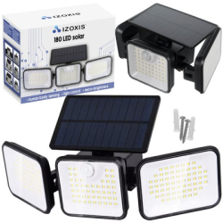 Venkovní solární LED lampa se senzorem soumraku