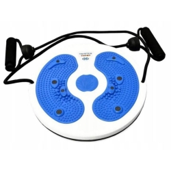 Rotační disk s posilovacími lany - modrý (Verk)