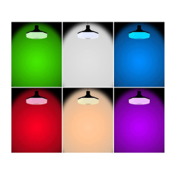 LED žárovka RGB Bluetooth s reproduktorem - barevná (Verk)